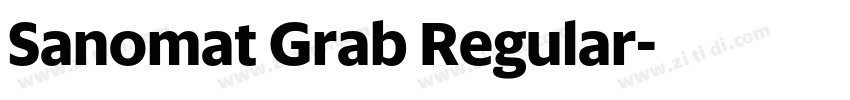 Sanomat Grab Regular字体转换